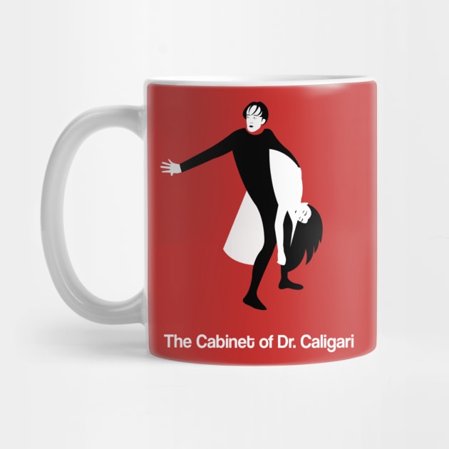 The Cabinet of Dr. Caligari Minimal Movie Fan Art 20s by Rozbud